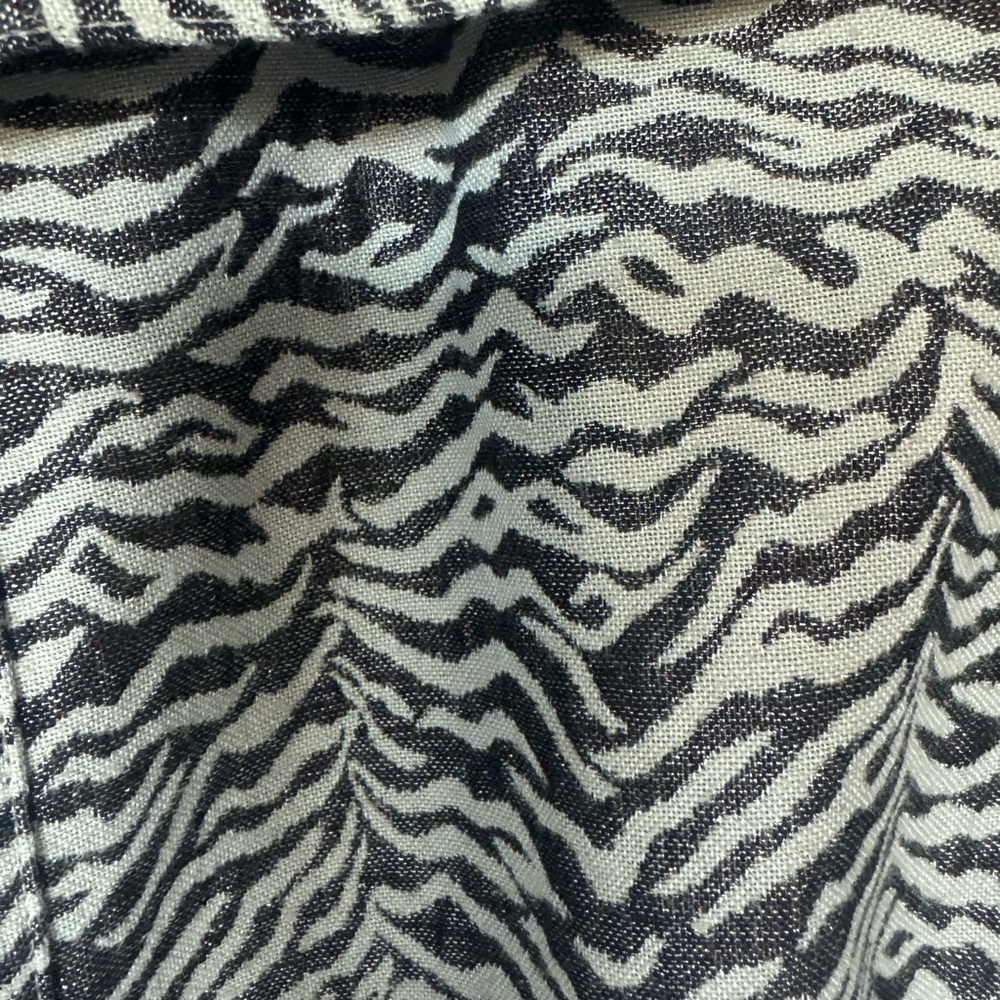 Dana Buchman Zebra Print Coat - Picture 3 of 11